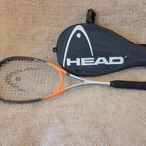 HEAD Titanium Squash Racquet Ti.180G with cover
